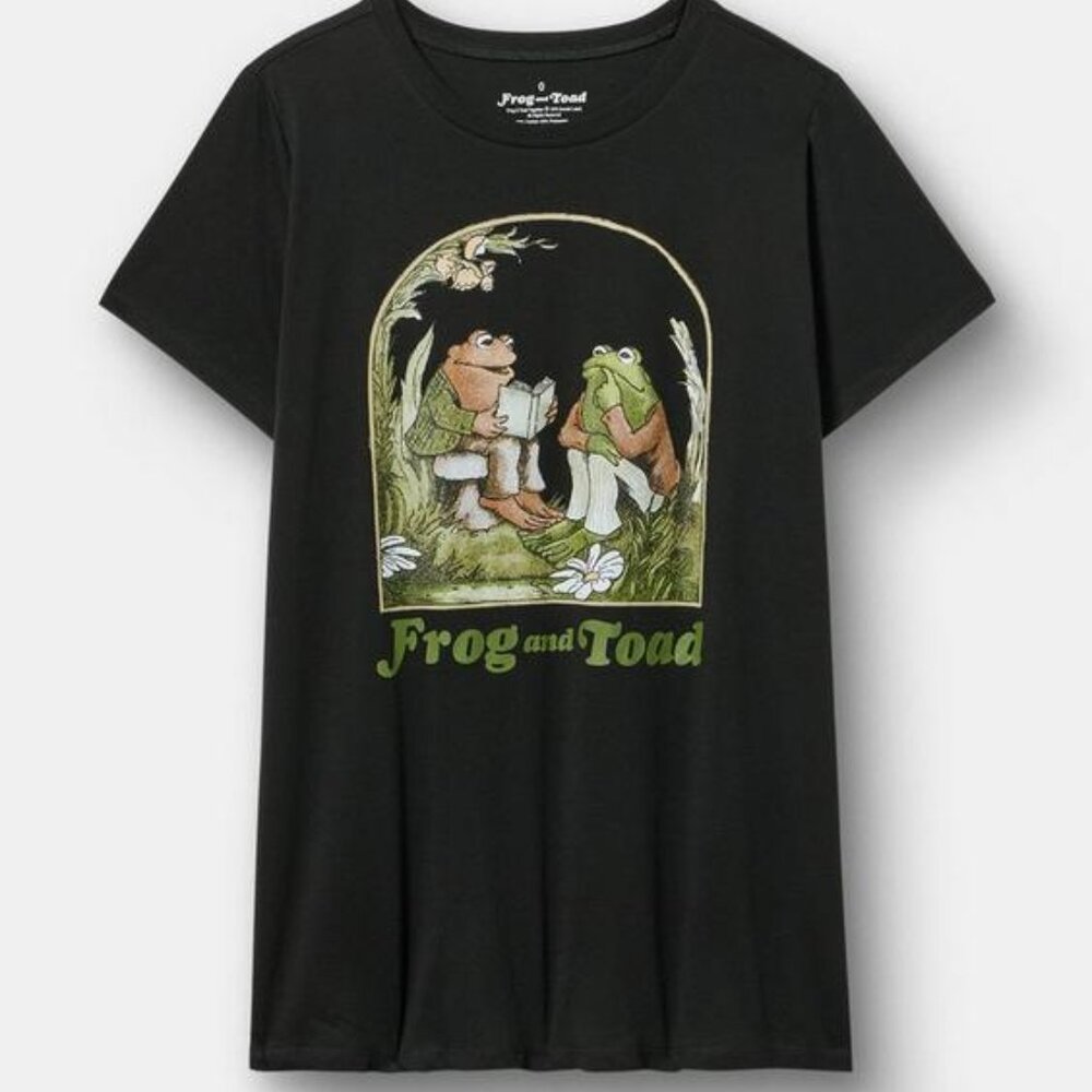Torrid Frog and Toad are Friends Books 2 2X Graphic tee t-shirt 18 20